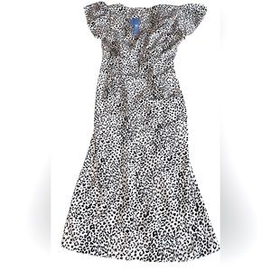 Cupshe Animal Print Dress with Slit. Women’s Medium. NWT